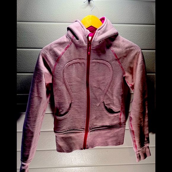 lululemon athletica Sweaters - Rare Vintage limited Edition - Lululemon Scuba Hoodie - Size 2 - Passion Pink